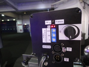 DMX-Einstellung LED 50W